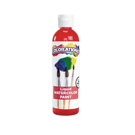 UPC: 0191487020145 | Colorations Liquid Watercolor Paint  Red – 8 oz.