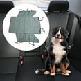 thumbnail image 2 of Unique Bargains 1 Pc Removable Pet Car Seat Cover for Pet Flower Pattern Gray, 2 of 5