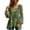 Multicolor02, variant on Women Christmas Print Long Sleeve Tops Scoop Neck Lantern Sleeve Loose Casual Holiday Tunic Blouses