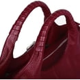 thumbnail image 4 of Genuine Leather Shoulder Bags Purses and Handbags for Women Satchel Designer Cross Body Hobo Medium Size Tote, 4 of 6