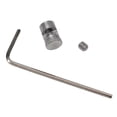 thumbnail image 1 of Chendee 110 Thumb Stud Push Cutter Button 416 Steel Material 110 Screw Pusher Screw,White, 1 of 8