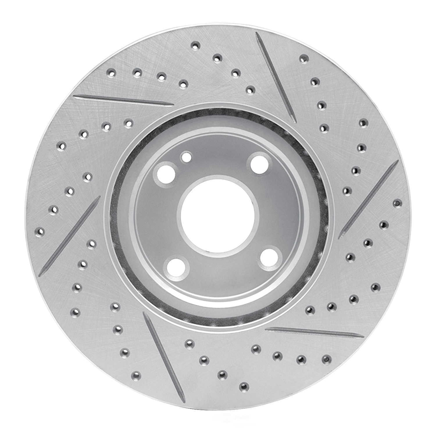 Dynamic Friction Company 830-80074L DFC Geoperformance Rotor - Drilled and Slotted