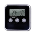thumbnail image 3 of Termómetro de cocción Calibrador de temperatura de acero inoxidable de acero inoxidable Lectura rápida Herramienta de café de freír de aceite Inicio Gadgets de hornear interior Eigraketly HA010831-01, 3 of 6