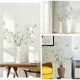 thumbnail image 4 of Duslogis 35.4'' 4Pcs Artificial Ficus Branches Fake Greenery Stems Faux Ficus Twig Plants Green Fake Leaf Spray Green for Home Office Wedding Vase Filler Banquet Home Decoration (Green), 4 of 7