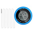 thumbnail image 1 of POPETPOP High Precision Digital Thermometer Waterproof Fish Tank Aquarium Thermometer (Blue), 1 of 7