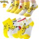 thumbnail image 2 of Calcetines de dibujos animados para niño y niña, medias de Pokémon Pikachu, regalo Kawaii, ropa suave, 5 pares, 2 of 5