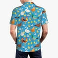 thumbnail image 2 of Polo Shirts for Men, Rooster And Chickens Cuteness Casual Mens Polo Shirts Short Sleeve Button Down Classic Mens Golf Polo Shirts, 2 of 7