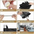 thumbnail image 5 of Dog Safety Barrier, Adjustable Magic Gate, Pet Barrier, Retractable for Stairs Kitchen Portable, 5 of 5