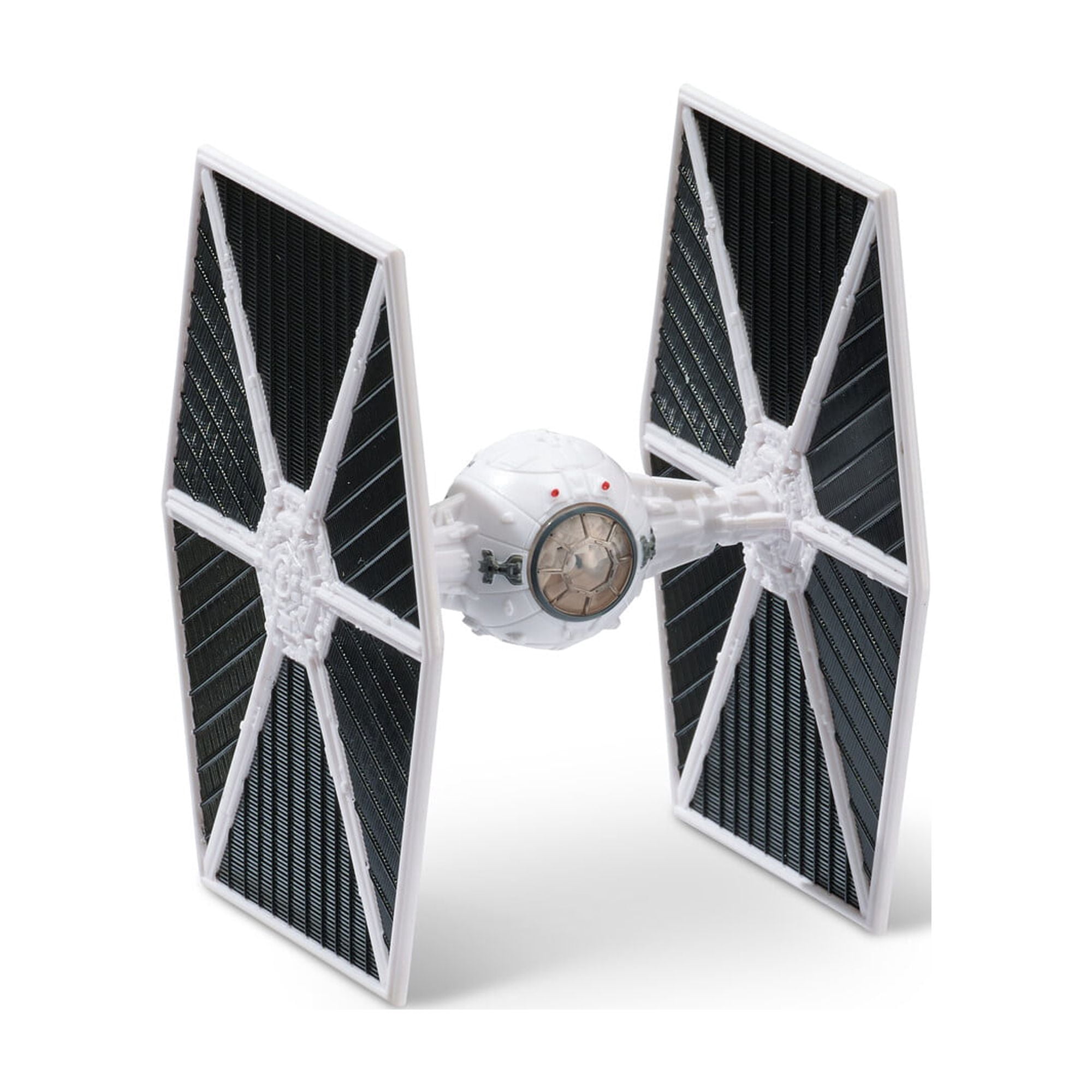 Star Wars Micro Galaxy Squadron TIE Fighter (White) - 3 inch Light Armor Class Vehicle with 1 inch TIE Pilot Micro Figure Accessory