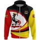 thumbnail image 3 of Sudadera con capucha africana con la bandera del país de UGANDA, sudaderas unisex con estampado 3D, ropa de calle unisex 2024, sudadera con capucha y cremallera, chaqueta informal, ropa de chándal, 3 of 4