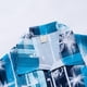 thumbnail image 4 of Camisa hawaiana azul de verano de manga corta holgada para hombre para vacaciones en la playa y viajes, talla L, 4 of 7