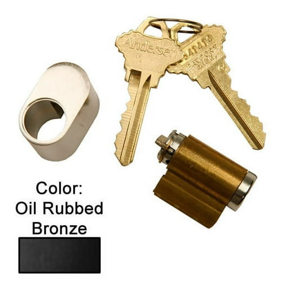 Andersen Hinged Exterior Keyed Lock in Oil Rubbed Bronze 1988 to Present