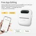 thumbnail image 2 of P50 Label Maker Machine Pocket Labeler Portable Thermal Sticker Printer for Organizing Adhesive Tag DIY, 2 of 8