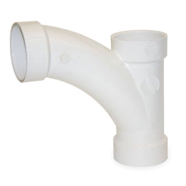 Choice Zoro 1WJX7 4 in. PVC Combination Wye & 45 deg Elbow