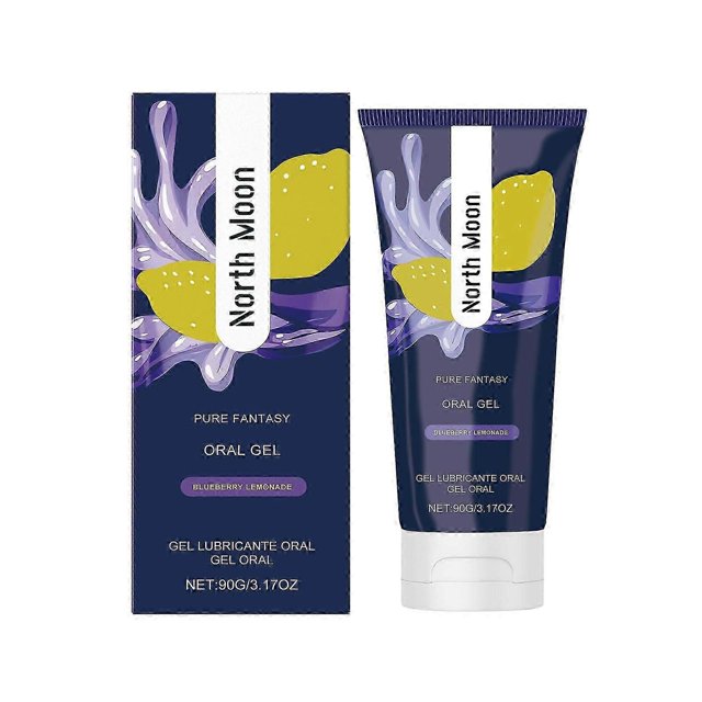 Oral Care Gel for Gag Reflex Relief & Dry Mouth Moisturizing, Fresh Fruit Scent, Non-Sticky Mouth Gel, 90g_c*