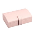 thumbnail image 1 of Jumpingount Caja de almacenamiento de joyería de cuero, cajas de embalaje de estilo Simple portátil, contenedor, vestidor para el hogar, cumpleaños de Ropa, zapatos y accesorios Miscelánea Jumpingount AP016743-00, 1 of 6