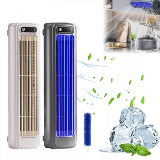Fan Tower Fan Bladeless Fan Room Fan Tower Fan for Bedroom Constant Wind Tower Fan Vaneless Kitchen Irrigation Fan Turbine High Wind Silent Office Desktop Fan 2000MA