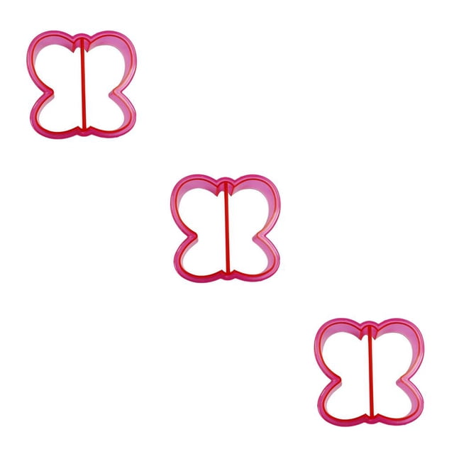 Yuarrent Molde para rebanar pan, forma bonita, moldes de plástico para sándwich, tostadas, galletas, rebanador, molde para fiesta, panadería tipo 9 Mostrar como imagen 3piezas Yuarrent CBP038974