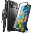 thumbnail image 1 of AmPm Unicorn Beetle Pro Case for iPhone 14 Plus 6.7", with Built-in Screen Protector & Kickstand & Belt-Clip Heavy Duty Rugged Case (Black), 1 of 7