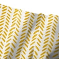 thumbnail image 5 of Creative Products Yellow Modern Herringbone 71x74 Shower Curtain, 5 of 7