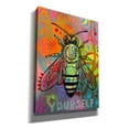 thumbnail image 2 of Epic Graffiti 'Bee Yourself' by Dean Russo, Canvas Wall Art, 40"x54", 2 of 8