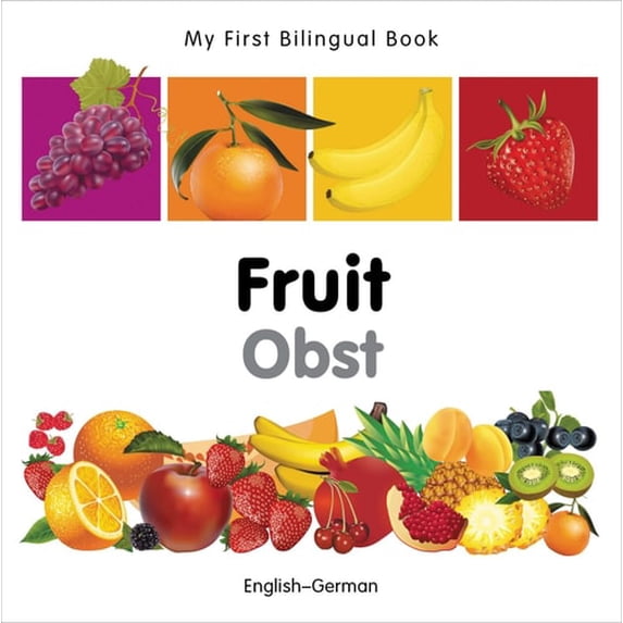Pre-Owned My First Bilingual Book-Fruit (English-German) (Board book) 1840596295 9781840596298