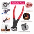 thumbnail image 4 of Juego de 4 Herramientas para Quitar Grapas y Clavos de Tapicería y Reparación, para Muebles, Suelos, y Marcos de Cajas de Madera, 4 of 5