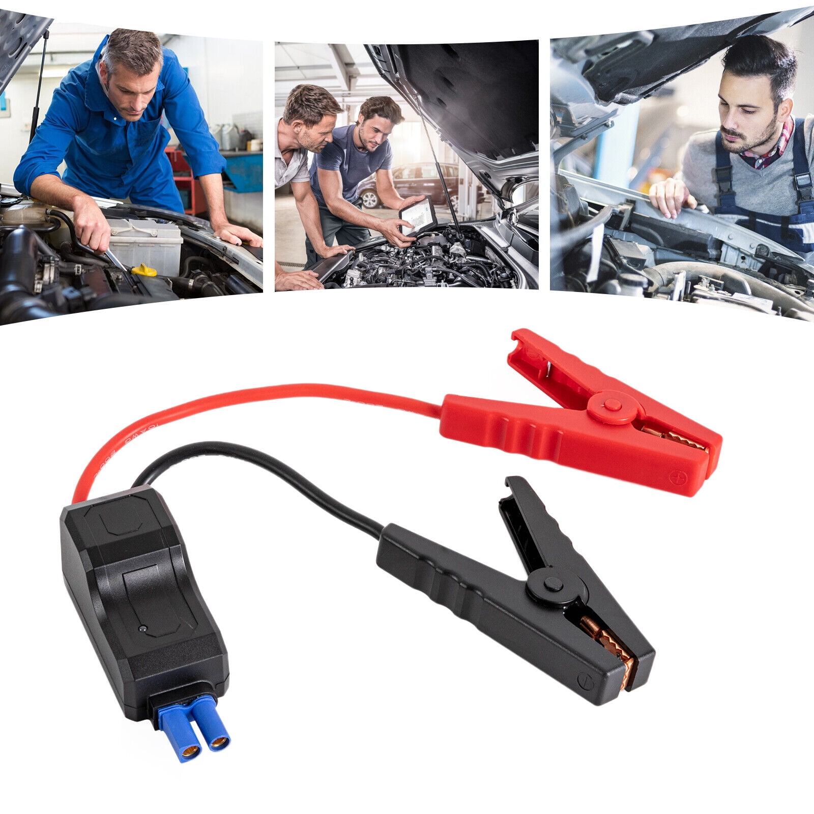 car jump starter cable order
