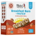 thumbnail image 2 of (3 pack) Blake’s Seed Based Breakfast Bars with Protein — Cinnamon Roll 5ct, Top 9 Allergen Free, 2 of 7
