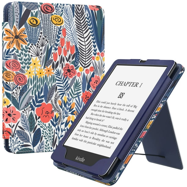 Funda MoKo para Kindle Paperwhite 2021 con función Auto-Wake/Sleep Blue