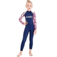thumbnail image 2 of DIVE&SAIL Traje de buceo Flor de secado rápido Impreso Protección UV Traje de baño Hugtrwg Para estrenar, 2 of 9
