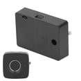 thumbnail image 1 of Fingerprint Cabinet Lock, Smart Fingerprint Drawer Lock Keyless Hidden File Embedded Biometric Lock for Home OfficeBlack White, 1 of 7