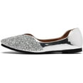 thumbnail image 6 of Women Flats ballet Rhinestone Dressy Casual Wedding Comfortable Shoe, 6 of 7