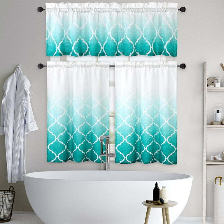Walmart bathroom window sale curtains