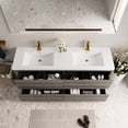 thumbnail image 2 of 72" Freestanding Vanity with 4 Drawers and White Sink / Easy - to - Clean Surface, 2 of 5