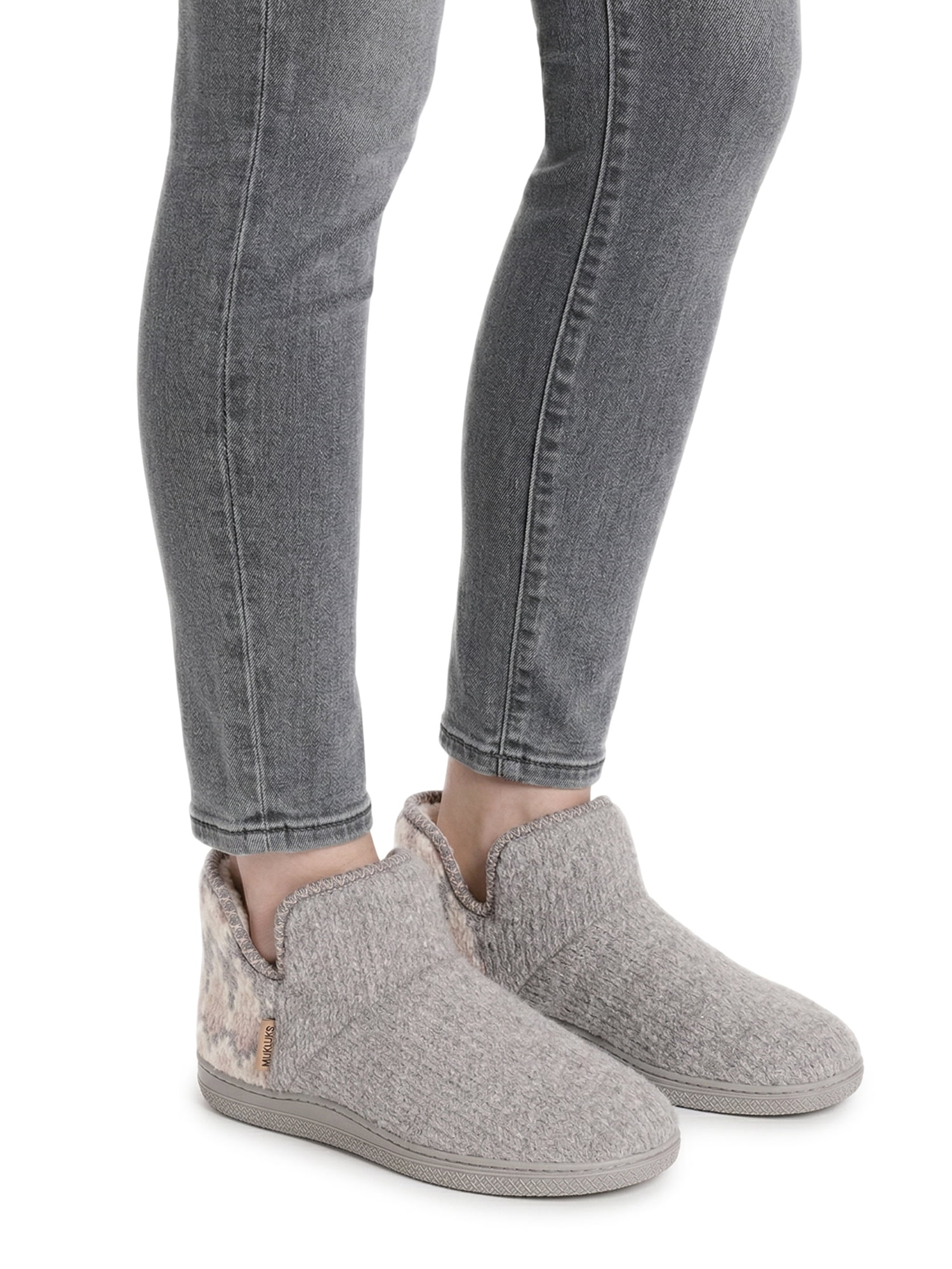 MUK LUKS Women's Chenille Bootie Slipper