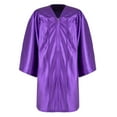 thumbnail image 2 of TOPTIE Unisex Kindergarten Kids Graduation Gown Choir Robe-Purple-L, 2 of 4