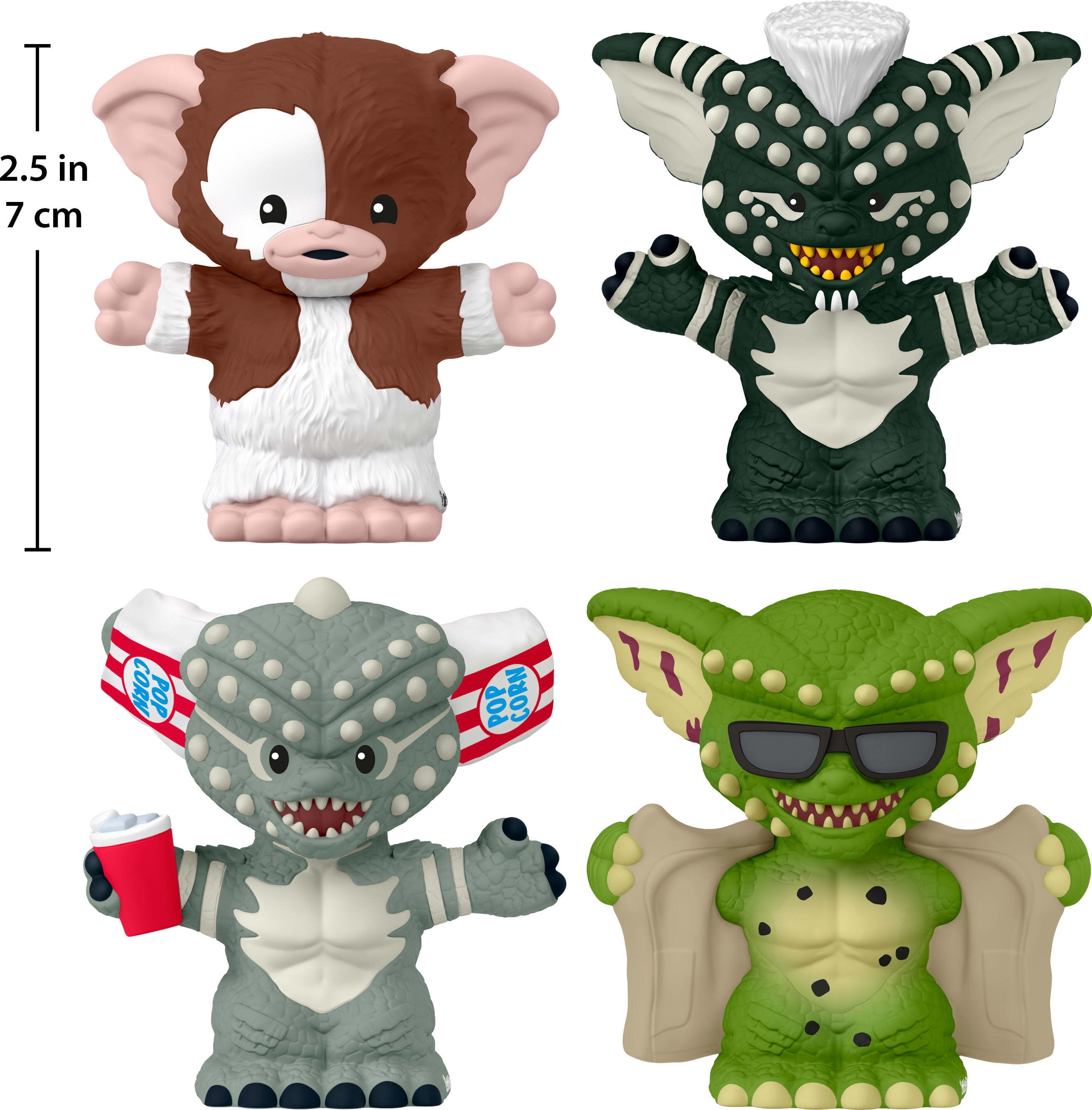 Little People Collector Gremlins Movie Special Edition Set for Adults & Fans, 4 Figures