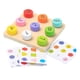 thumbnail image 3 of Juego de Mesa de Combinación, Giratorio, Actividades de Aprendizaje Cognitivo para Niños en Edad Preescolar, Juguete Educativo para Jardín de Infantes Coincidencia de números, 3 of 9