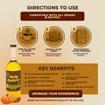 thumbnail image 4 of Holy Kakow Organic Pumpkin Spice Syrup for Coffee, Lattes & Cocktails | Vegan, Non-GMO, Gluten-Free | Premium Sweetener for Desserts, Baking & At-Home Café Drinks | 25.4 oz, 4 of 9