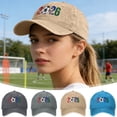 thumbnail image 6 of Soccer Hat, USA CAN MEX 2026 Merchandise, Breathable Cotton Adjustable Hat, Printed Baseball Cap for Football Fans Match Day Wear, 6 of 6