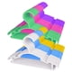 thumbnail image 1 of Juego de 100 Perchas de plástico para bebé, Perchas para clóset, Perchas para niños, Perchas pequeñas, 1 of 7