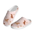 thumbnail image 2 of Wukai Star Cute Dog Print Women's Indoor Bedroom Slipper Slip On Shoes, Unisex House Shoes with Anti-Skid Sole for Men, Gift for Women Men-37/38, 2 of 7