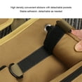thumbnail image 4 of Riwesomey Herramienta portátil de tela, bolsa de herramientas de transporte desmontable, rollo de herramientas, bolsa pesada y confiable, Herramientas eléctricas verde, 4 of 6