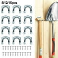 thumbnail image 4 of Tool Hooks & Screws | Garage Garden Shed Wall Bike Hanging Storage Utility 15Xtool Hangers, 4 of 6