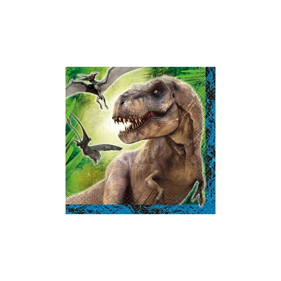Jurassic World Party Lunch Napkins, 16ct