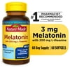 Nature Made Melatonin 3mg with L-Theanine 200 mg Softgels, 60 Count