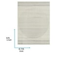 thumbnail image 7 of Livabliss Area Rugs for Living Room, 7x9 Floransa Modern Cream Rug, Bedroom Dining Room Home Decor Stain Resistant Carpet (6'7" x 9'), 7 of 7