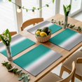 thumbnail image 5 of Turquoise Green Grey Ombre Placemats Set of 4 Gradient Gradual Color Place Mats Table Mats Kitchen Dining Home Outdoor Party Table Decoration, 5 of 9