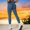 thumbnail image 2 of High Waist Full-Length Leggings for Yoga and Everyday Comfort- X Large, Navy, 2 of 6
